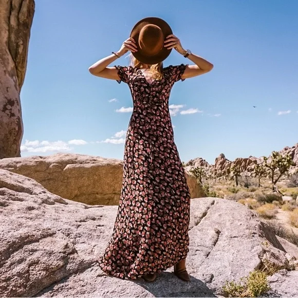 Reformation Dresses Reformation Floral Maxi Dress Poshmark